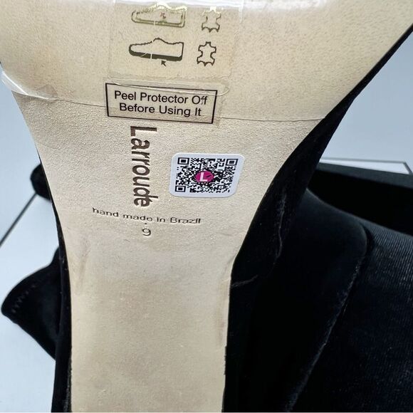 Larroude Dolly Stretch Boot - Picture 9 of 11